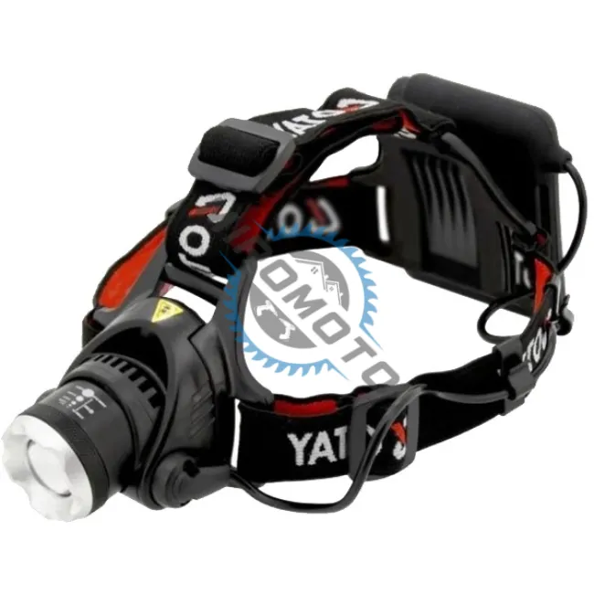 Lanterna frontala, pentru cap, 10W, Yato YT-08591, 450 lm, zoom