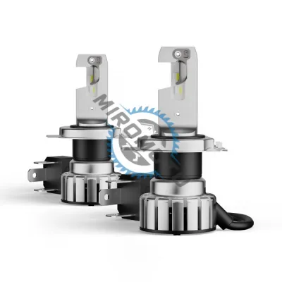 Set 2 becuri H4 led night breaker smart osram, omologate rar, 6000K, alb-rece, + 330%, 20/19W, 12v Set 2 becuri H4 led night breaker smart osram, omologate rar, 6000K, alb-rece, + 330%, 20/19W, 12v
