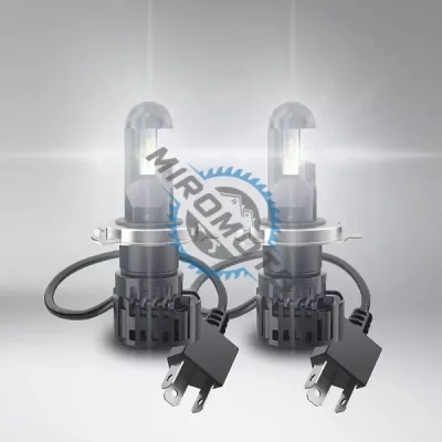 Set 2 becuri H4 led night breaker osram, omologate rar, 6000k, alb-rece, + 230%, 23/27W, 12v Set 2 becuri H4 led night breaker osram, omologate rar, 6000k, alb-rece, + 230%, 23/27W, 12v