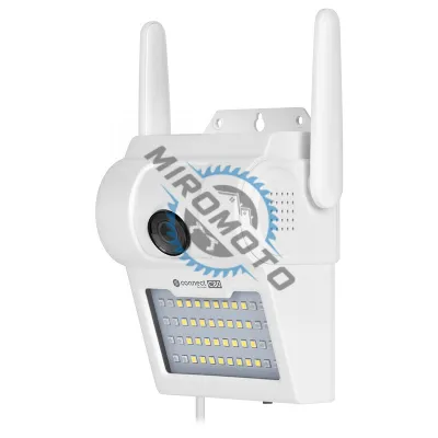 Camera de supraveghere 108°, wifi, 3mp, alarma, vedere nocturna, microfon si difuzor incorporat Camera de supraveghere 108°, wifi, 3mp, alarma, vedere nocturna, microfon si difuzor incorporat