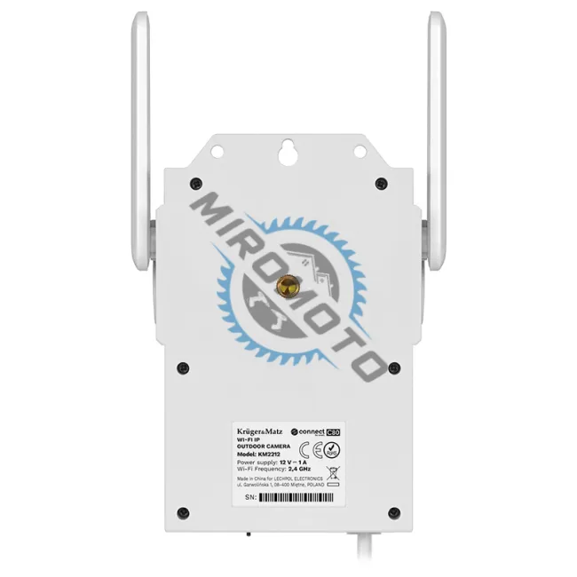 Camera de supraveghere 108°, wifi, 3mp, alarma, vedere nocturna, microfon si difuzor incorporat