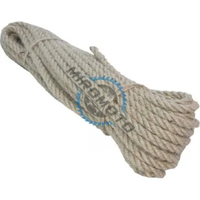 Sfoara din iuta, lungime 20 m, grosime 8 mm Sfoara din iuta, lungime 20 m, grosime 8 mm