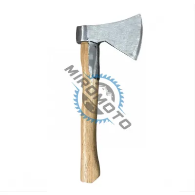 Secure-Topor forjat manual cu maner din lemn si protectie pentru despicat, 380 mm, 800g Secure-Topor forjat manual cu maner din lemn si protectie pentru despicat, 380 mm, 800g