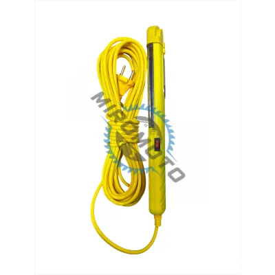 Lampa de lucru cu LED, carlig si magnet, lungime cablu 10m, 72 Led, galbena Lampa de lucru cu LED, carlig si magnet, lungime cablu 10m, 72 Led, galbena