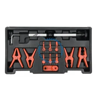 Set cleme pentru conducte si furtunuri metalice, 12 piese, Yato YT-08392