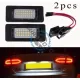 Set 2 lampi numar LED pentru audi tt , q5, a4 b8, s5, a5, canbus