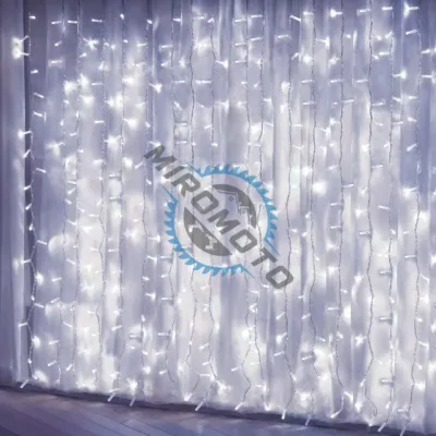 Instalatie de Craciun tip perdea ploaie premium 5 M X 1 M, 200 Leduri, pentru exterior si interior cu flash, interconectabila, Alb Rece Instalatie de Craciun tip perdea ploaie premium 5 M X 1 M, 200 Leduri, pentru exterior si interior cu flash, interconectabila, Alb Rece