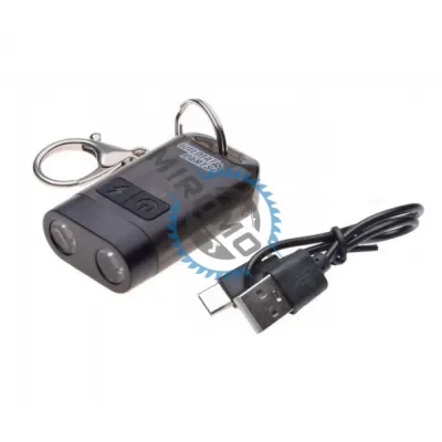 Lanterna breloc cu LED reincarcabila USB mica Lanterna breloc cu LED reincarcabila USB mica