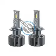 Set 2 becuri camion, led H7, cu ventilator, 24v, 120w, 12000lm, IP68, 6000k, canbus