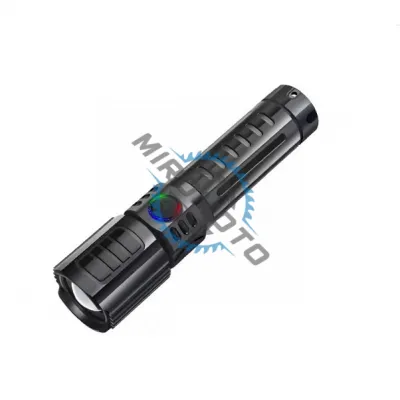 Lanterna reincarcabila, LED, 3 moduri iluminare, type-c, zoom telescopic