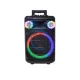 Boxa portabila, putere 120W, lumina RGB, bluetooth V5.3, microfon wireless, karaoke, telecomanda