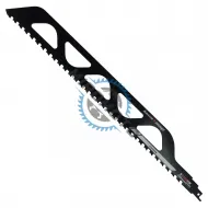 Panza fierastrau sabie pentru zidarie, caramida, lemn, bca, 455x50x1.5 mm, lama si dinti din carbura, rotor RS2243HM