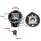 Set motor + chiulasa scuter Yamaha AM6, TZR, Rieju 90cc 2T, racire apa