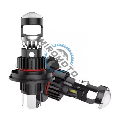 Set 2 becuri led auto, H4, cu ventilator, 280w, 28000lm, plug & play, IP68, 6000k, 12V Set 2 becuri led auto, H4, cu ventilator, 280w, 28000lm, plug & play, IP68, 6000k, 12V