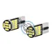 Set 2x Becuri Auto, Led T10, w5w, 6000k, 6W, 12v, 26 smd, alb