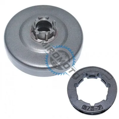 Carcasa ambreiaj compatibila pentru drujba Husqvarna 61, 66, 266, 268, 272 - pas 3/8