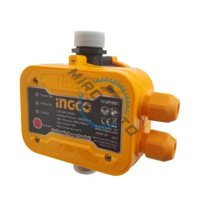 Presostat electronic automat Ingco WAPS001, 1 Tol, 1100 W, 1,5-10 Bar, IP65 Presostat electronic automat Ingco WAPS001, 1 Tol, 1100 W, 1,5-10 Bar, IP65