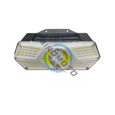 Lampa solara de perete cu senzor de miscare, 88led+44 cob, 20W, 600lm Lampa solara de perete cu senzor de miscare, 88led+44 cob, 20W, 600lm