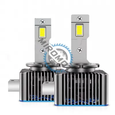 Set de 2 becuri conversie D3S plug and play 35W-55W, 10000LM, 6500K, Canbus