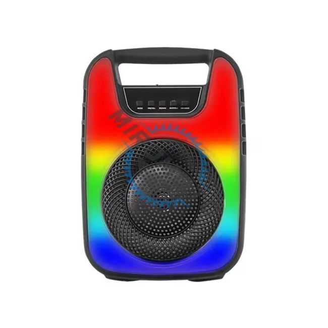 Boxa Portabila, 8W, Bluetooth V5.2, Aux, Usb, TF Card, FM, RGB, 1800mah, negru