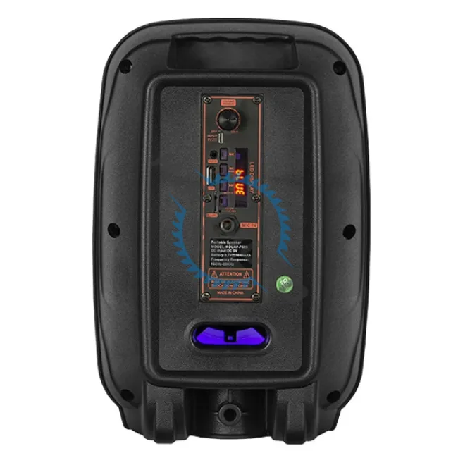 Boxa Portabila, 12W, Bluetooth V5.0+EDR, Usb, TF Card, FM, RGB, 1800mah, negru