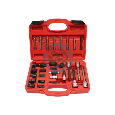 Set chei demontare si montare fulii de alternator, 30 piese Set chei demontare si montare fulii de alternator, 30 piese