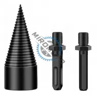 Despicator lemn pentru bormasina cu impact, diametru 50 mm, 2 adaptoare