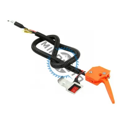 Cablu acceleratie si maneta pentru motoburghiu