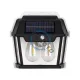 Lampa solara de perete cu senzor de miscare, 28W, 2 becuri Led, IP65, Acumulator 3.7v