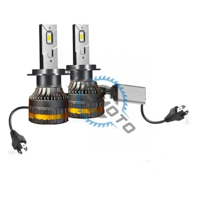 Set 2 Becuri Auto, Led H4 cu ventilator, 100w, 15000lm, IP68, 6000k, 9-30v, canbus Set 2 Becuri Auto, Led H4 cu ventilator, 100w, 15000lm, IP68, 6000k, 9-30v, canbus