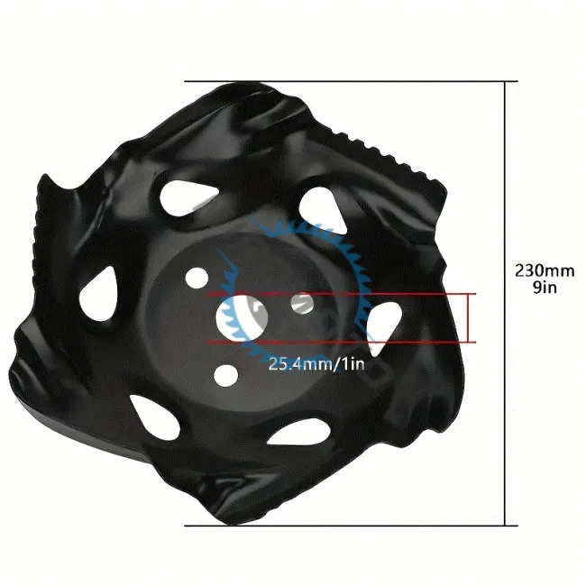 Disc motocoasa pentru prasit si distrugere buruieni, 235 mm Disc motocoasa pentru prasit si distrugere buruieni, 235 mm
