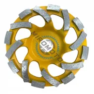 Disc de slefuit diamantat, pentru beton / piatra, diametru 125mm, model 2