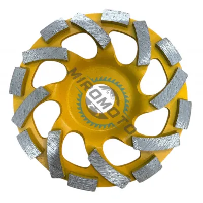 Disc de slefuit diamantat, pentru beton / piatra, diametru 125mm, model 2 Disc de slefuit diamantat, pentru beton / piatra, diametru 125mm, model 2