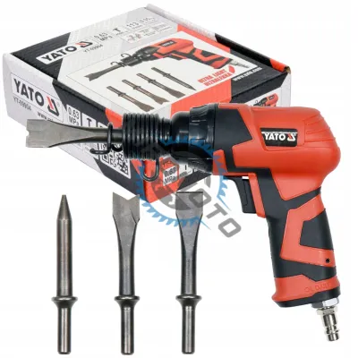 Ciocan pneumatic, Yato YT-09904, 6.3 bar, cu 4 dalti Ciocan pneumatic, Yato YT-09904, 6.3 bar, cu 4 dalti