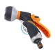 Pistol pentru stropit, cu 8 functii, reglabil, ergonomic, pentru udat/stropit, plastic, Negru/Portocaliu Pistol pentru stropit, cu 8 functii, reglabil, ergonomic, pentru udat/stropit, plastic, Negru/Portocaliu