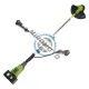 Trimmer electric Procraft PTA40, 5500-7500 RPM, diametru taiere 300 mm, nu contine acumulator si incarcator Trimmer electric Procraft PTA40, 5500-7500 RPM, diametru taiere 300 mm, nu contine acumulator si incarcator