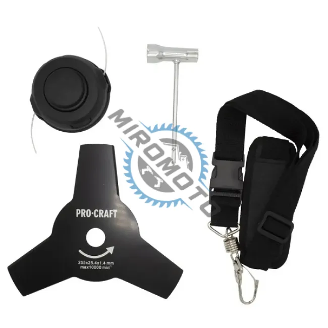 Trimmer electric Procraft PTA40, 5500-7500 RPM, diametru taiere 300 mm, nu contine acumulator si incarcator Trimmer electric Procraft PTA40, 5500-7500 RPM, diametru taiere 300 mm, nu contine acumulator si incarcator