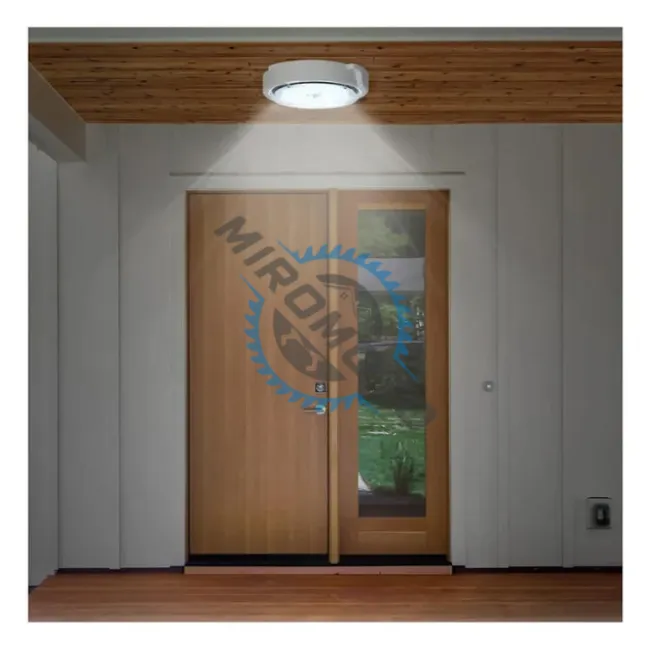Aplica plafoniera cu panou solar, 40W, lumina alb rece + alb cald combinat, ip44, telecomanda
