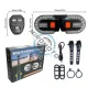 Sistem de semnalizare fara fir, detasabil cu 3 moduri de iluminare si avertizare sonora pentru bicicleta, FY-1825 Sistem de semnalizare fara fir, detasabil cu 3 moduri de iluminare si avertizare sonora pentru bicicleta, FY-1825