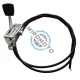 Cablu acceleratie + maneta motor universal 150 cm, compatibil cu motocoase, motocultoare, masini de tuns gazonul