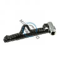 Cheie filtru ulei cu lant dublu, 120 mm, prindere 1/2