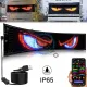 Panou LED Matrix auto, Control APP, Waterproof, IP65, Panou LED flexibil programabil, multicolor,120mmx595mm, 1536 buc margele de lampa LED, 16x96 pixeli Panou LED Matrix auto, Control APP, Waterproof, IP65, Panou LED flexibil programabil, multicolor,120mmx595mm, 1536 buc margele de lampa LED, 16x96 pixeli