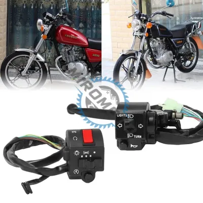 Set maneta frana + bloc comanda lumini Suzuki GN 125