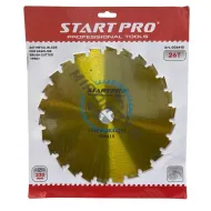 Disc pentru motocoase de tip fierastrau pentru taierea arbustilor, Start Pro 006415, 230x25.4 mm