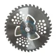 Disc circular motocoasa cu 40 dinti vidia 255x25.4 mm (cu aripioare) Disc circular motocoasa cu 40 dinti vidia 255x25.4 mm (cu aripioare)