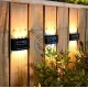 Lampa solara de perete, buton on-off, lumina calda, ip65, 6 led-uri, unghi 120 grade, 25 lumeni Lampa solara de perete, buton on-off, lumina calda, ip65, 6 led-uri, unghi 120 grade, 25 lumeni