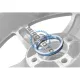 Set 4 inele pentru centrare jante auto, 63.4-54.1mm, plastic
