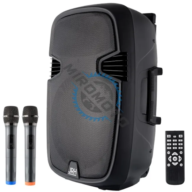 Boxa portabila tip troler 15PRO cu Bluetooth, difuzor 15 inch si putere 2200W Boxa portabila tip troler 15PRO cu Bluetooth, difuzor 15 inch si putere 2200W