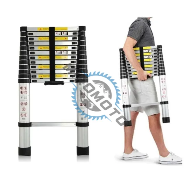 Scara telescopica din aluminiu, extensibila pana la, 3.2 m, 11 trepte, 150 kg Scara telescopica din aluminiu, extensibila pana la, 3.2 m, 11 trepte, 150 kg