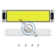 Set 2 lampi plafoniera auto 16W, tensiune 12-80V, buton on/off, lumina alba, 245 X 60 mm, 108 led